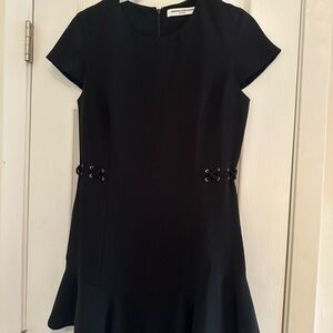Amanda Uprichard Black Mini Dress